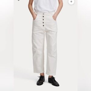 Rachel Comey High Rise Elkin White Jeans